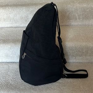 Black American Healthy Back Bag Tote -Medium